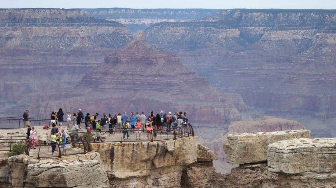 Lonely Planet describes the 277-mile-long Grand Canyon as "nature's cathedral."  