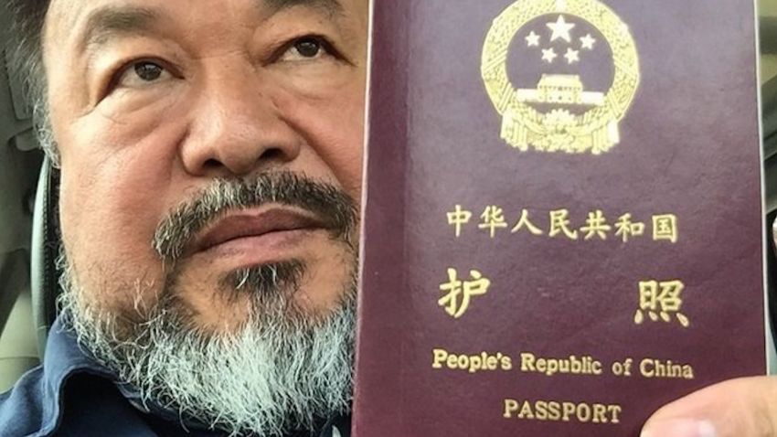 ai wei wei passport returned