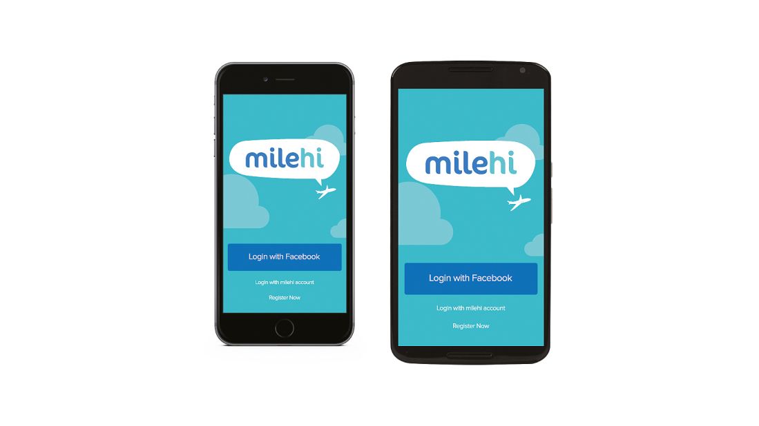 The MileHi app lets you find and message passengers by their flight numbers,  letting you connect with other travelers -- maybe even the person you're sitting next to when you're airborne. 