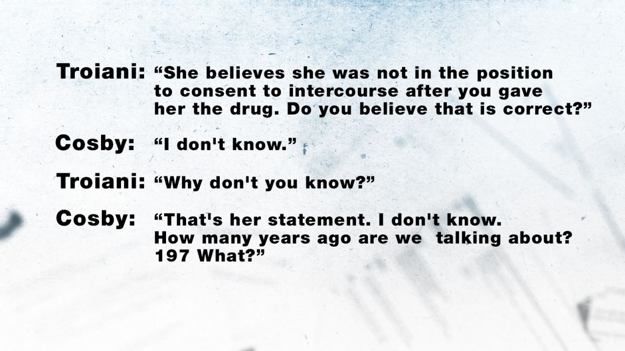 cosby deposition quote 01