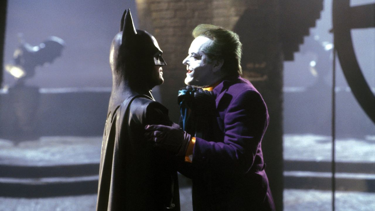 In 1989's "Batman" Jack Nicholson's Joker faced Michael Keaton's caped crusader.