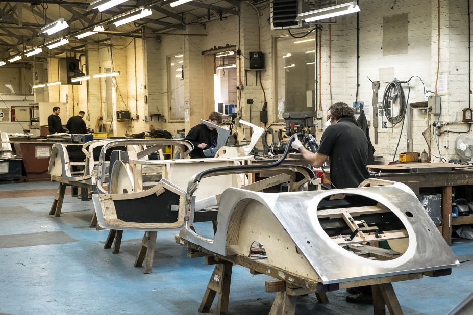 All cars are hand-made, bespoke products from a factory in Malvern, Worcestershire, in England.