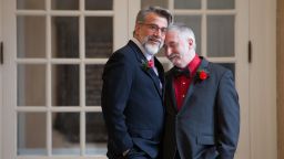 Photo from Alex Barnett for "Same-sex couples celebrate vows across the nation