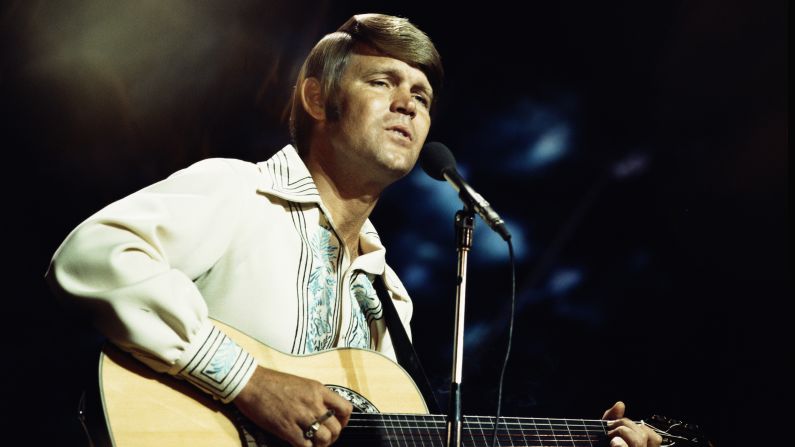 A "good ol' boy" with top-notch musical talent, <a href="index.php?page=&url=https%3A%2F%2Fwww.cnn.com%2Fshows%2Fglen-campbell-ill-be-me" target="_blank">Campbell</a> is among the most successful country-crossover acts to date. His two giant hits in the '70s were "Rhinestone Cowboy" and "Southern Nights." 