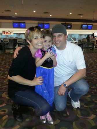 Another photo from Brianna's birthday in April. "It was the best bowling 'Frozen' party ever," McManamy said.