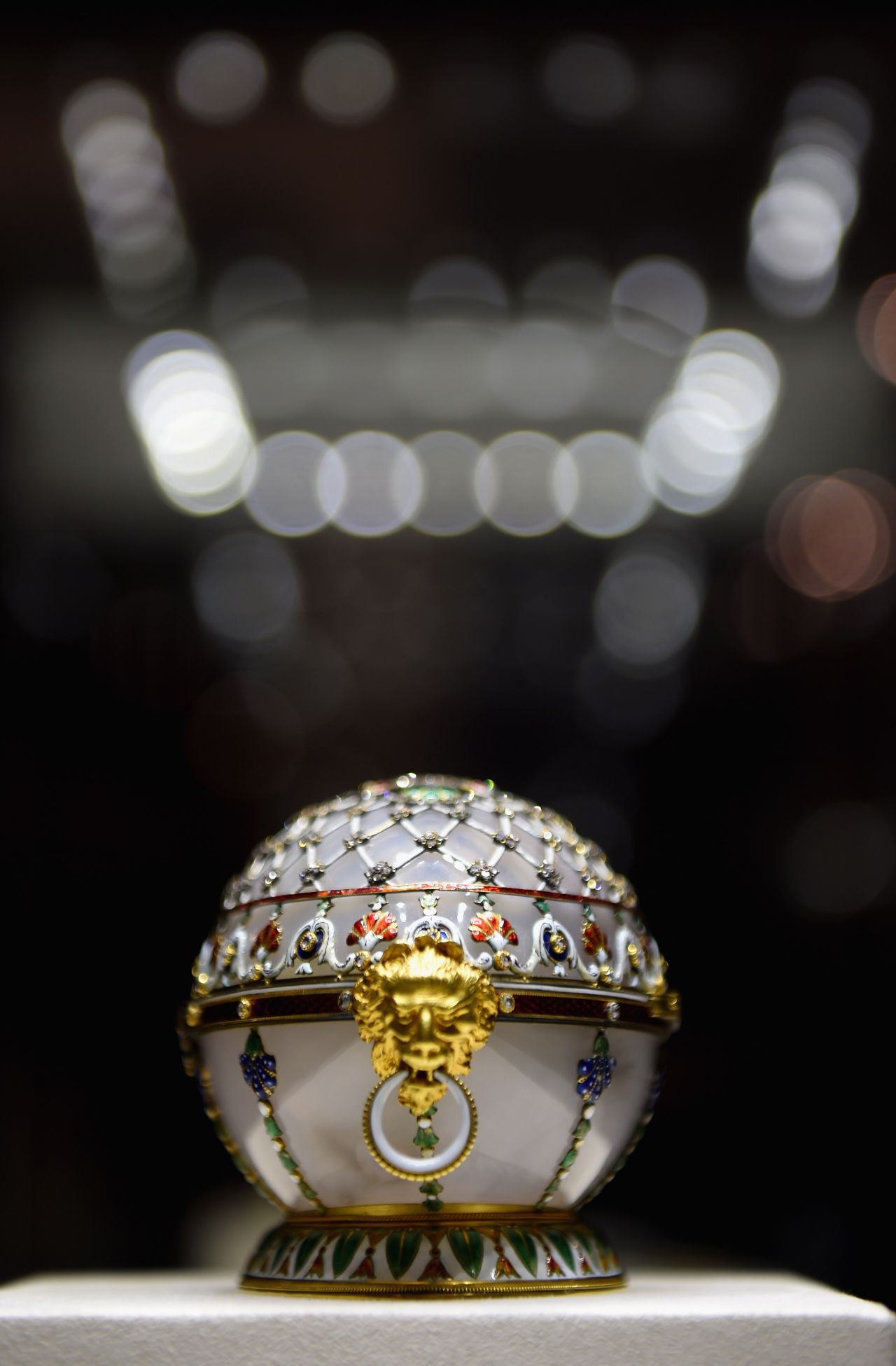 Bored of football? You can always visit St. Petersburg's Faberge Museum ...