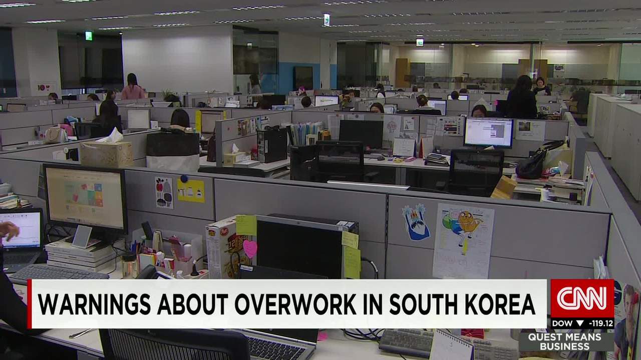 South Korea cuts its work limit from 68 hours a week to 52 | CNN