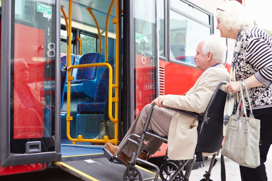 The Americans with Disabilities Act of 1990 prohibited discrimination based on disability. That landmark legislation, passed 25 years ago this month, changed American society to be more accessible and inclusive. Here's a look at some of the law's biggest effects -- such as wheelchair accessibility on buses -- and what lies ahead for disability rights.