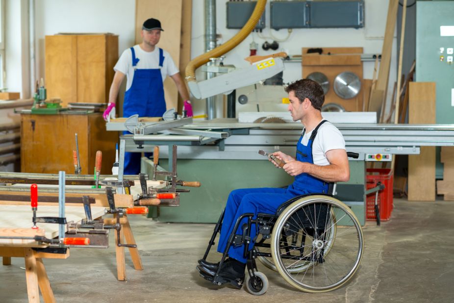 Despite the success of the ADA, many people with disabilities still have difficulty getting jobs. The employment rate for people with disabilities in 2012 was 33.5%: about half what it was for non-disabled workers.