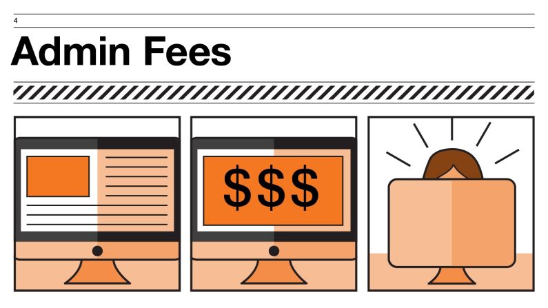 What exactly are these mysterious admin fees, which tend to pop up (on top of the advertised base fee) on international flights? Mainly, says Brancantelli, these are fees to pay for an airline's website. 