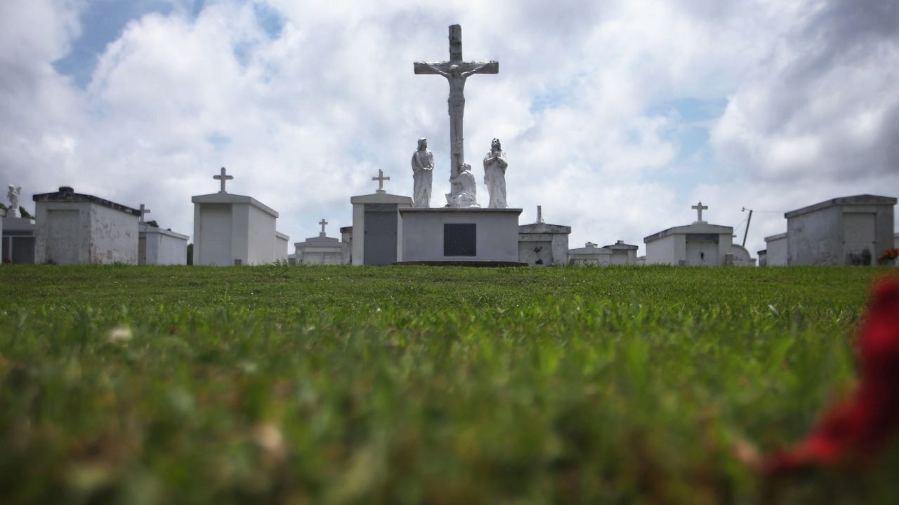 The cemetery on May 16, 2015.