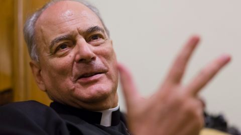 Bishop Marcelo Sanchez Sorondo is chancellor of the Pontifical Academy of Sciences. 