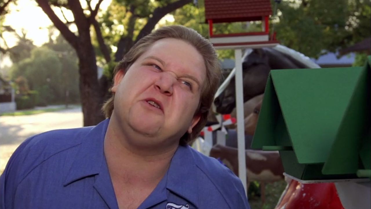 <strong>"I know you are but what am I?"</strong><br /><br />Pee-wee's nemesis, the spoiled Francis Buxton (played by Mark Holton), originally stole Pee-wee's bicycle, setting the plot in motion.