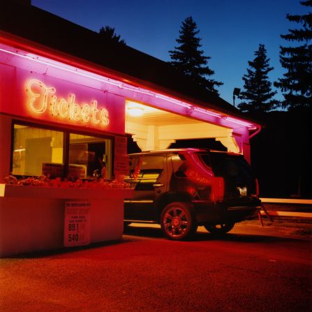 Klavens project, called "Vanishing Drive-Ins," is a series of 16 photographs. They document some of the last remaining theaters that allow movie lovers to enjoy a film screening from the comfort of their vehicle. <br />But why is it important to photograph these places, and why now? "I think they serve as a collective memory of our social history," she says. <br />"They also serve as an important record of the architecture and design of past decades."