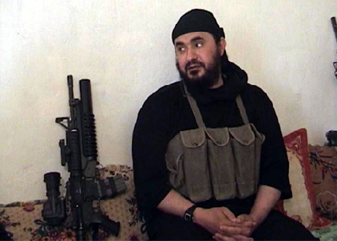 Abu Musab al-Zarqawi in an undated photo from the U.S. Department of Defense.
