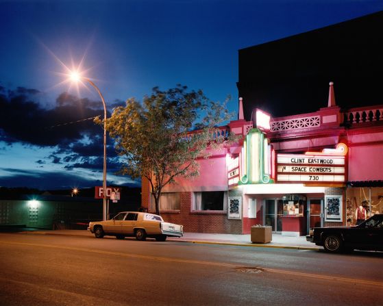 This single-screen movie theater opened in 1908 with the stage play "The Bondman."<br />"These lavish theaters offered moviegoers an escape from hard times into a world of illusion during the Depression," according to Klavens' <a target="_blank" target="_blank">artist statement</a>. <br />"But as the post-World War II boom fed migration to sprawling suburbs, many downtown palaces fell into disrepair or closed," she said.<br />"Multiplexes later presented stiff competition for single-screen theaters by offering a choice of films at one convenient location. The downtown theater, with only one auditorium and screen, could no longer compete."
