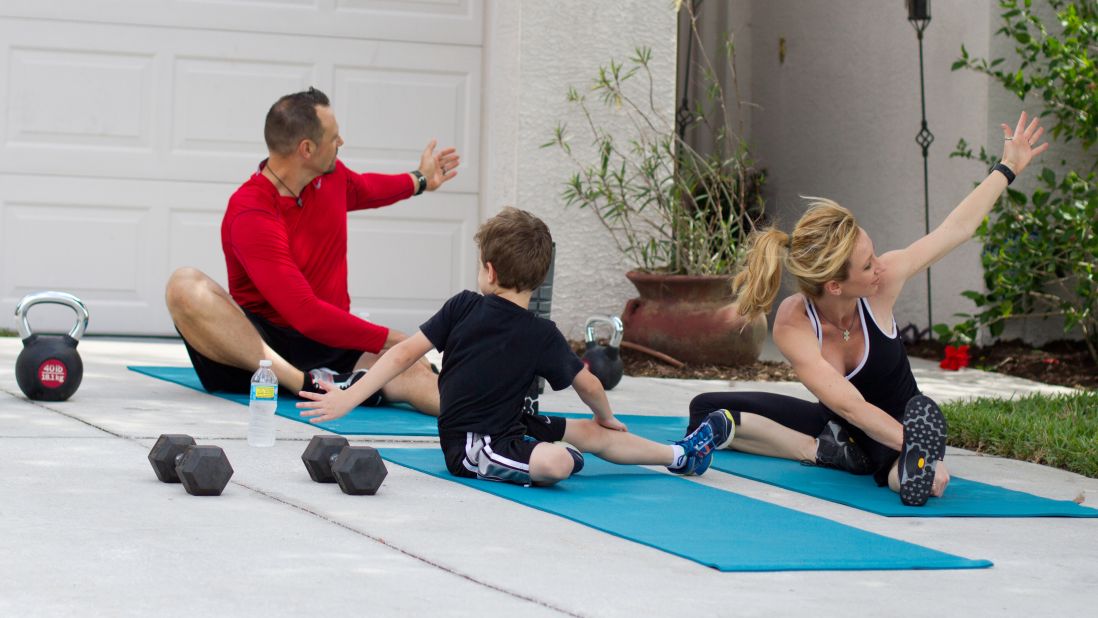 Family HIIT: Partner Workout with Your Kids 