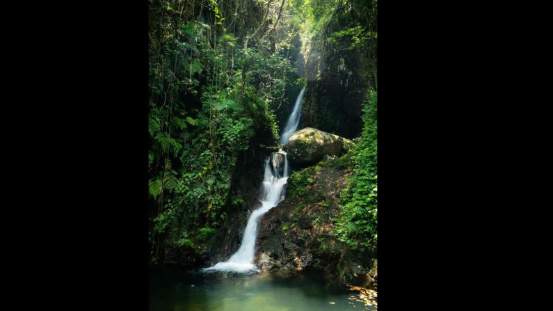 The Ng Tung Waterfalls are a combination of four picturesque waterfalls in Tai Mo Shan Country Park.  Main Fall is the tallest waterfall in Hong Kong.