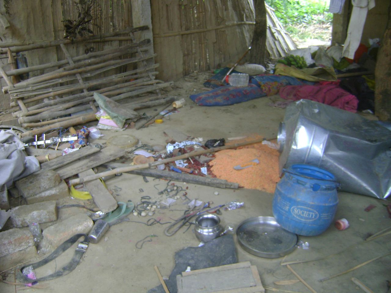Angry villagers ransacked Harijan's house after reports of his involvement emerged, police said. Kudiya village, in the Nawalparasi district bordering India, is home to some of the country's poorest and uneducated people -- often known as "untouchables" in the traditional caste system.