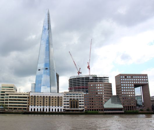 The Shard in London is the tallest building in Europe at 309 meters. 