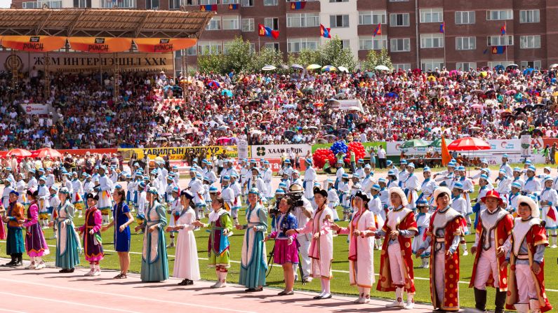 The Naadam Festival celebrates traditional Mongolian virtues of marksmanship, strength and horsemanship. It features archery, wrestling and horse racing. It was awarded <a href="index.php?page=&url=http%3A%2F%2Ftravel.cnn.com%2Ftags%2Funesco">UNESCO </a>Intangible World Heritage status in 2010.