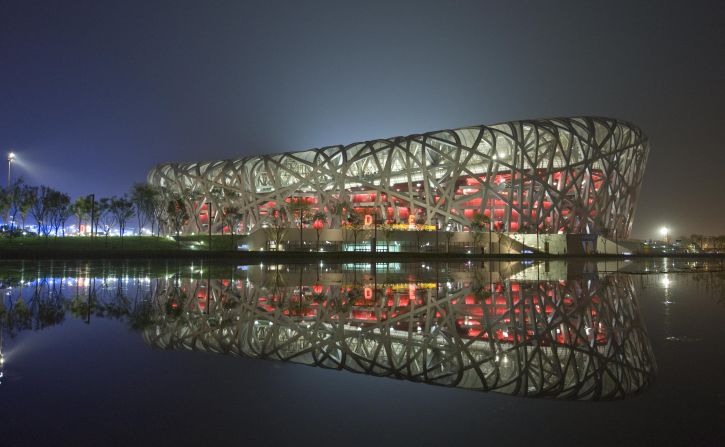 Swiss architects Herzog & De Meuron previously designed structures including the 'Bird's Nest' stadium for the 2008 Beijing Olympics. 
