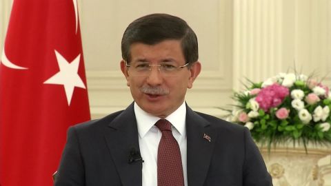 In the fight against Kurdish separatists, Turkish Prime Minister Ahmet Davutoglu has said, "We will not give in to terrorism."