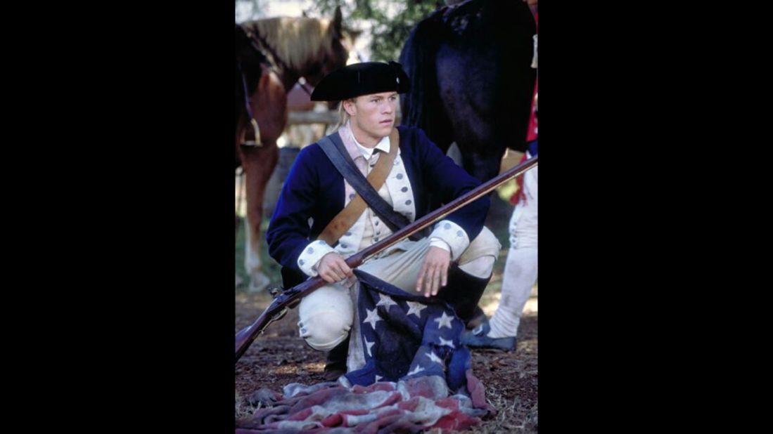 <strong>"The Patriot"</strong>: A man leads a militia during the American Revolution after a British soldier kills his son in this historical film staring Heath Ledger and Mel Gibson.<strong> (Amazon) </strong>