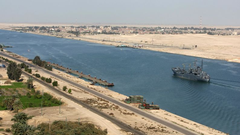 Egypt's $8 billion Suez Canal extension was initially scheduled to take three years, but was completed in one. Three quarters of the world's dredgers and 41,000 workers, operating around the clock, moved half a trillion cubic meters of earth <a href="https://www.trupilariante.com/2015/06/15/middleeast/egypt-suez-expansion/" target="_blank">by June this year</a> -- the equivalent of 200 Great Pyramids -- meaning the canal will raise $13 billion annually by 2023 according to government projections. 