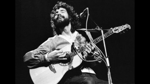 Folk singer Cat Stevens, who later changed his name to Yusef Islam, had a knack for quiet, catchy songs with messages of peace. Among his notable hits of the era: "Morning has Broken," "Wild World" and "Peace Train," an anti-war song that offered optimism instead of protest.