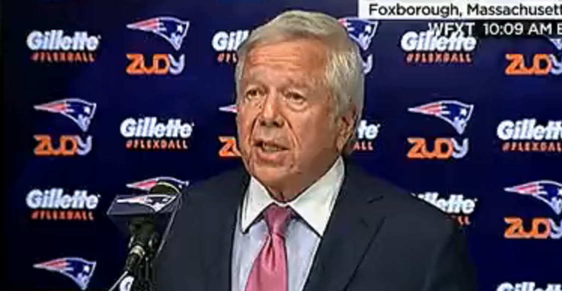 Patriots' Owner Robert Kraft Slams NFL's Decision to Uphold Brady Suspension