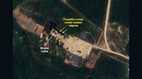 The images from Airbus and 38 North show the most recent upgrade to the Sohae launch station is finished.