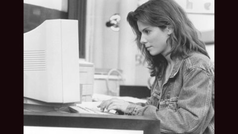 One of the earliest movies about Internet culture, the psychological thriller "The Net," starred Sandra Bullock in 1995.