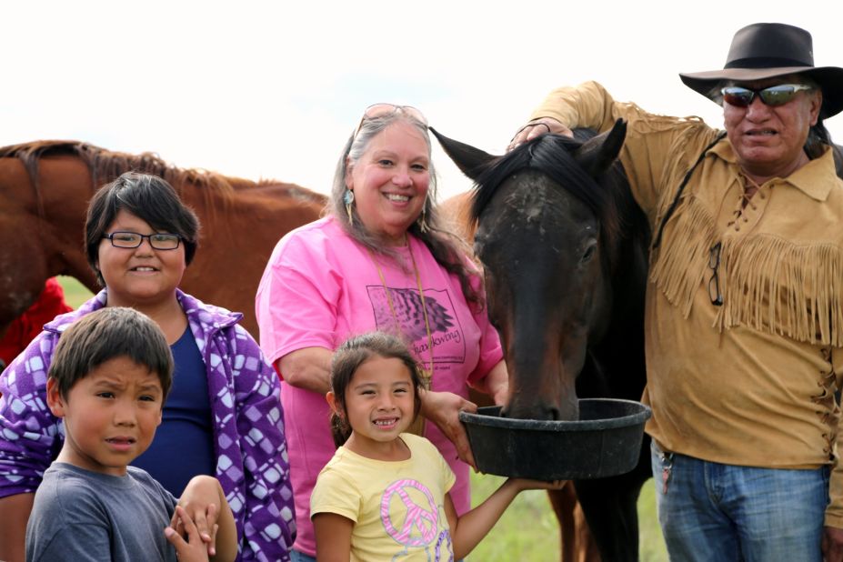 <a href="http://www.cnn.com/2015/07/30/us/cnn-heroes-ripley/index.html" target="_blank">Rochelle Ripley's</a> nonprofit has delivered an estimated $9 million in services and goods to the Lakota people. She and volunteers run a food bank and provide free health services, home renovations and educational opportunities.