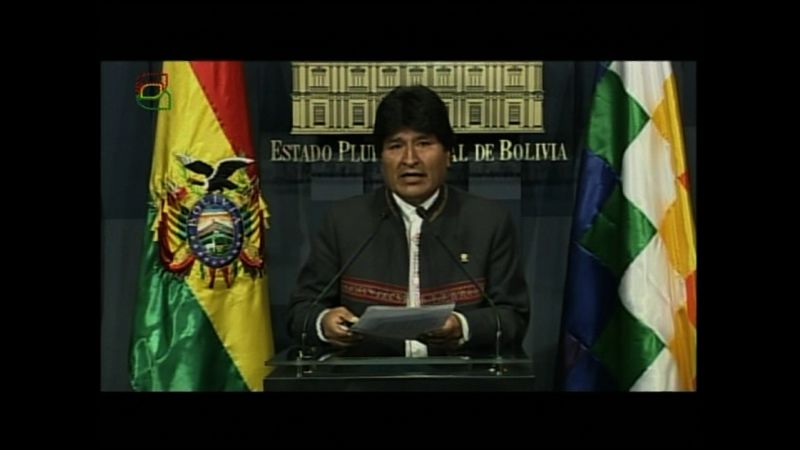 Bolivia acepta reanudar relaciones con Chile