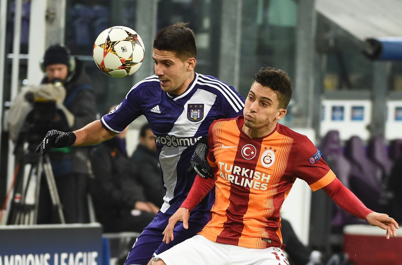 Newcastle has also signed striker Aleksandar Mitrovic (left) from Anderlecht.