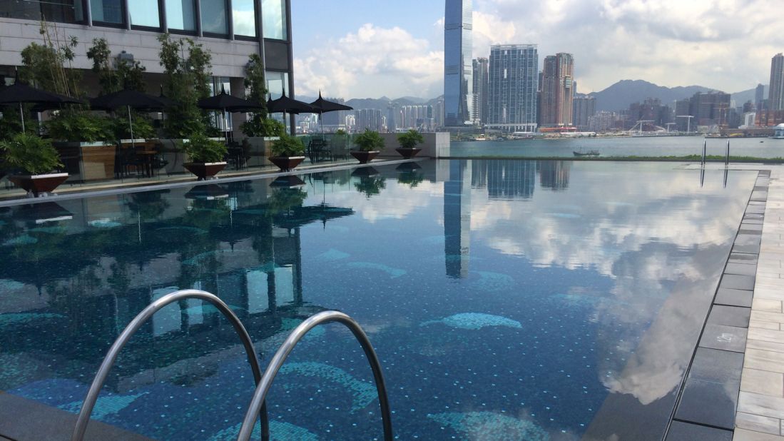 The Four Seasons has four pools -- amazing views and underwater music included.