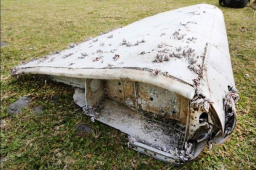 MH370's flaperon was found in eastern Africa.