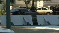 Vehicle crashes barricade U.S. Capitol building