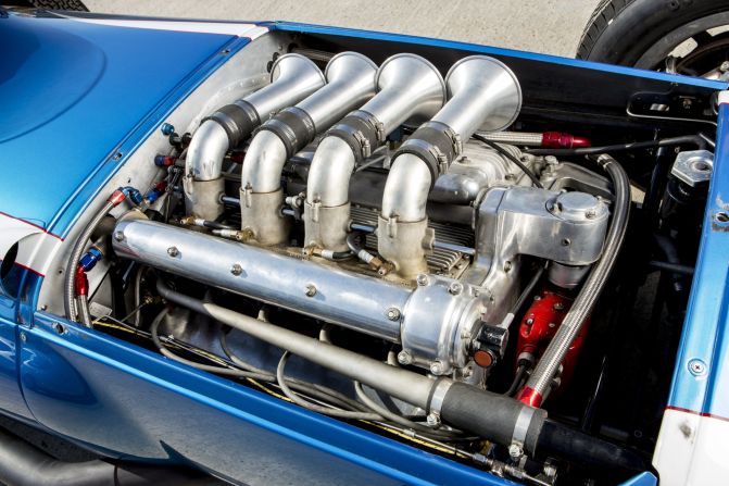The V8 Chevrolet made the Scarab fast, but the car were ultimately doomed to fail -- in 1960 racing car design was moving on, with engine's starting to be placed towards the rear of the car -- which made them easier to handle at high speed.