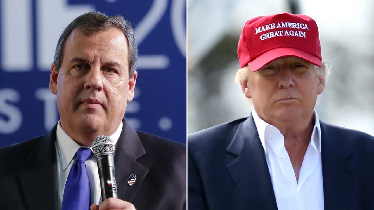 chris christie donald trump