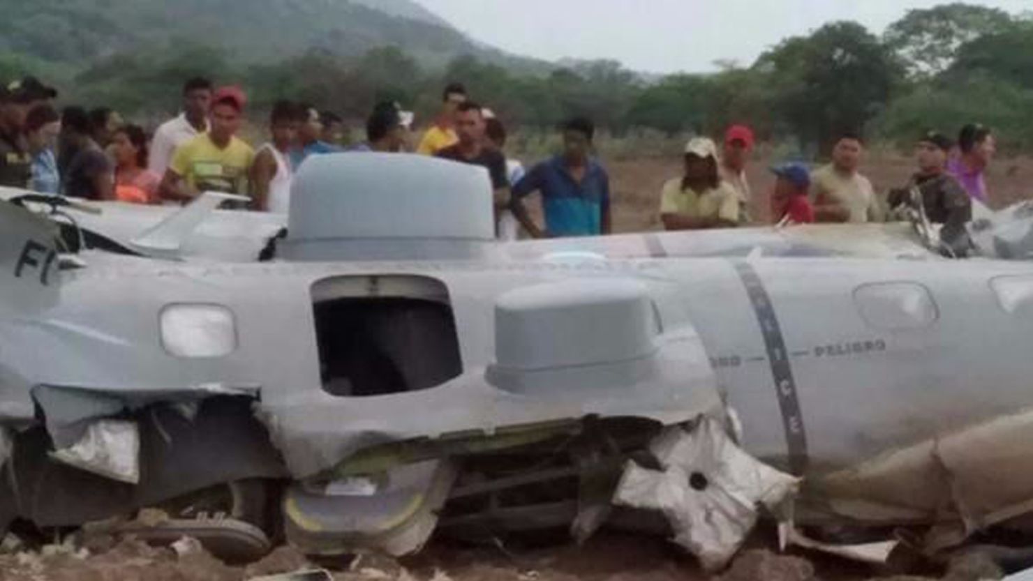 colombia military crash