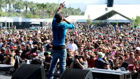 Recording artist Lil B performs onstage during day 1 of the 2015 Coachella Valley Music & Arts Festival at the Empire Polo Club on April 10, 2015 in Indio, California.