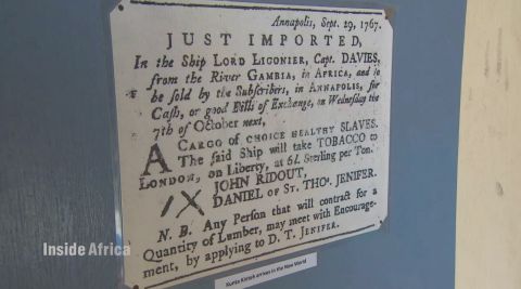 Kinte is said to have been captured in Juffureh, a village across from Kunta Kinte Island, and transported to America on a boat called the Lord Ligonier. Visitors to the Juffureh slavery museum can see the history of slavery in the area, and read some of the ads posted for the sale of slaves.