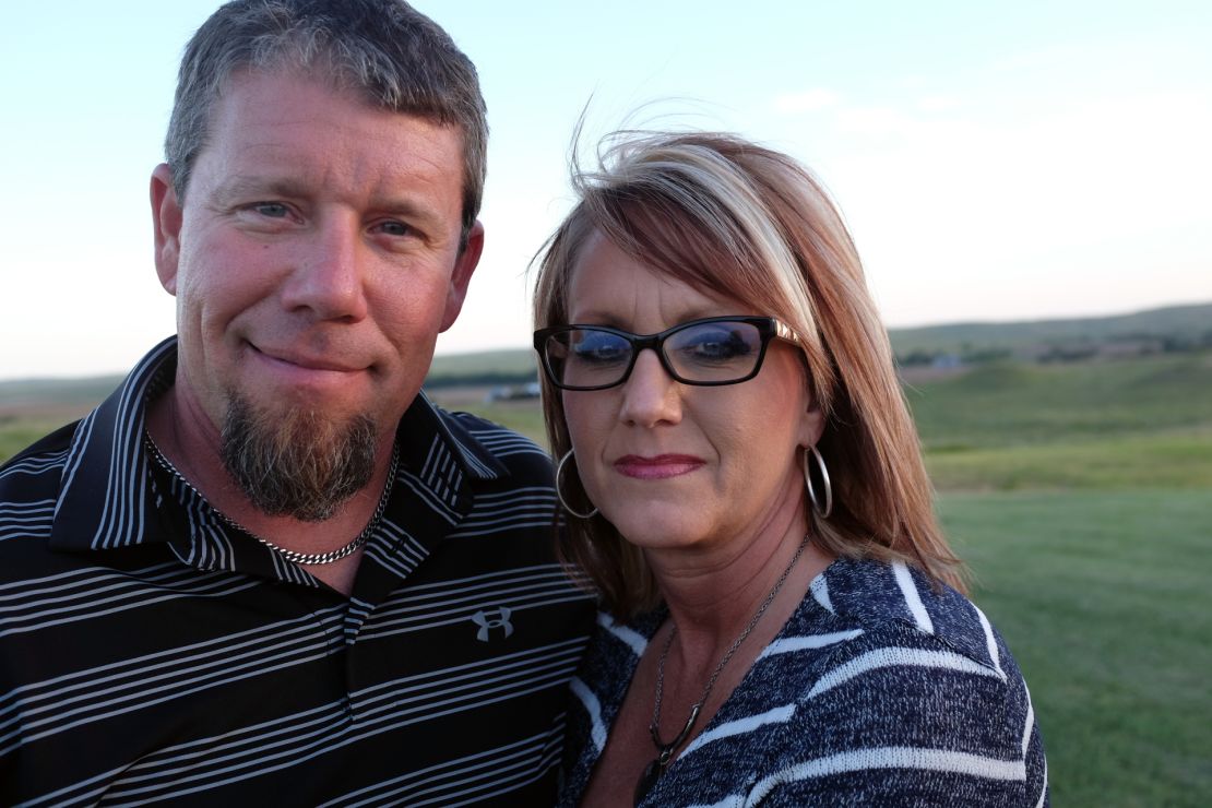 Steve and Julie Milton lost a relative in a 2014 wildfire. Such fires are expected to become more widespread.