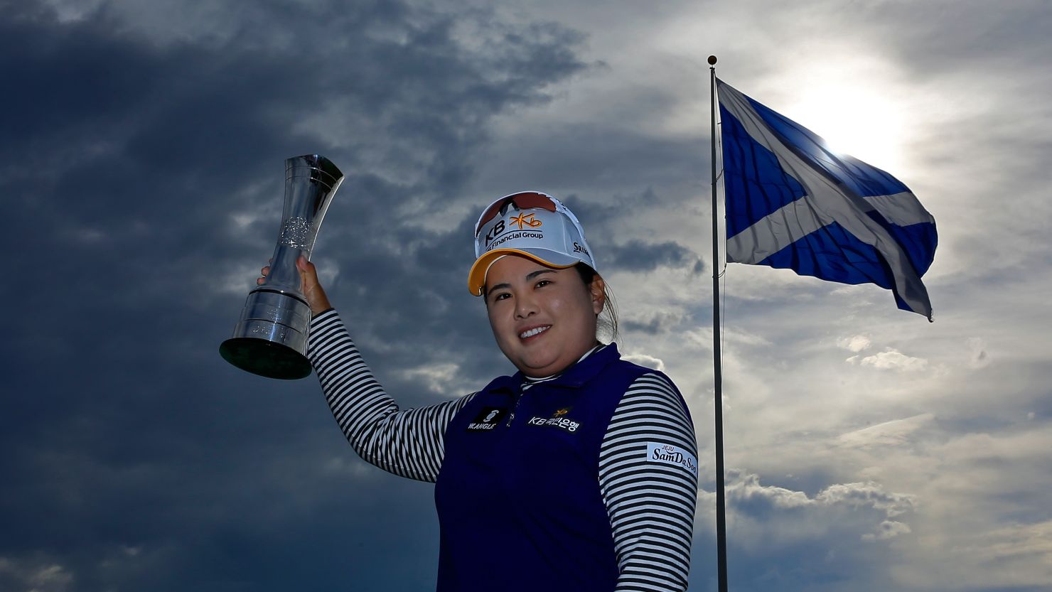 Inbee Park clinched the 2015 award for women's major performances with her first British Open title. 