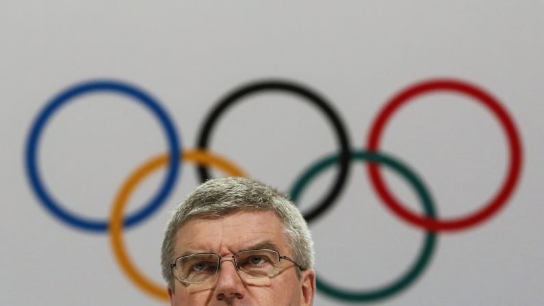 Thomas Bach, the president of the International Olympic Committee, speaks at a news conference in Kuala Lumpur, Malaysia, on Monday, August 3. Allegations published in the Sunday Times and aired in a documentary by German broadcaster ARD claim that a third of track-and-field medals awarded in the Olympic Games and World Championships between 2001 and 2012 were won by athletes who recorded suspicious doping tests. Bach <a href="index.php?page=&url=http%3A%2F%2Fwww.cnn.com%2F2015%2F08%2F02%2Fsport%2Fathletics-doping-allegations-wada%2Findex.html" target="_blank">promised that the IOC will pursue a policy of "zero tolerance"</a> if the allegations are proven.