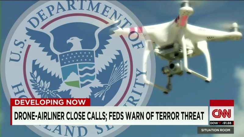 Airliners Come Within 100 Feet Of Drone Over New York | CNN