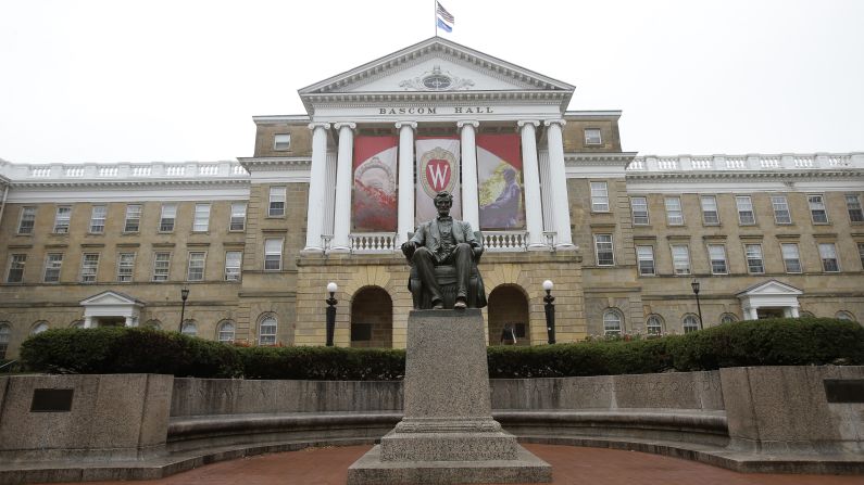 University of Wisconsin-Madison ranked third on the list, rounding out the Midwest's domination of the top three slots.