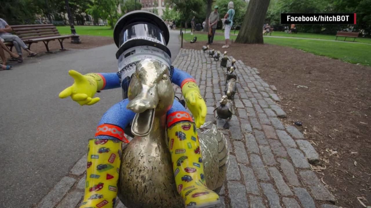HitchBOT, the hitchhiking robot, beheaded in the U.S. CNN Business